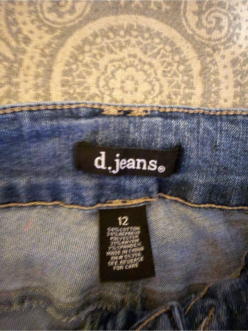 d. jeans Classic Blue Flare Wide-Leg Jeans - Picture 4 of 4